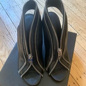 Alexander Wang Black Iris Heeled Sandal